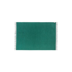 Lima pledd, dark green 1172, Silkeborg Uldspinderi