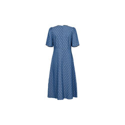 NUIMANI MIDI DRESS, medium blue denim, N&Uuml;MPH
