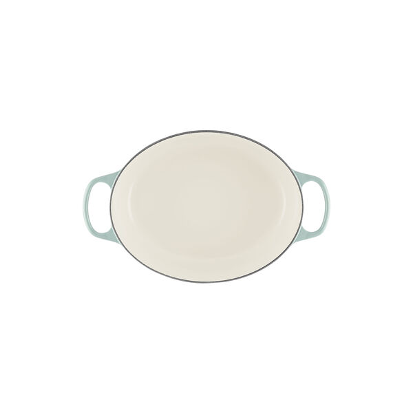 Signature oval gryte 31 cm, sea salt, Le Creuset