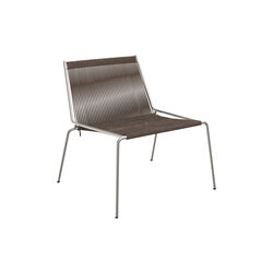 Noel Lounge Chair, steel/dark grey wool, Thorup Copenhagen