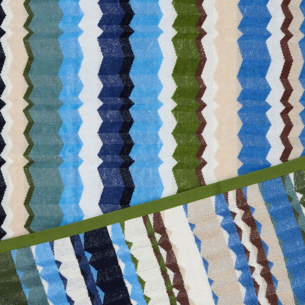 Eva h&aring;ndkle, 170 turquoise multicolor, Missoni Home