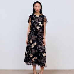 L Lucy Top Floral Embroidery, grey floral, Ida Sj&ouml;stedt
