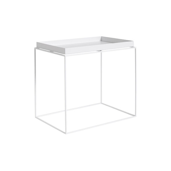 Tray Table sidebord, white, HAY