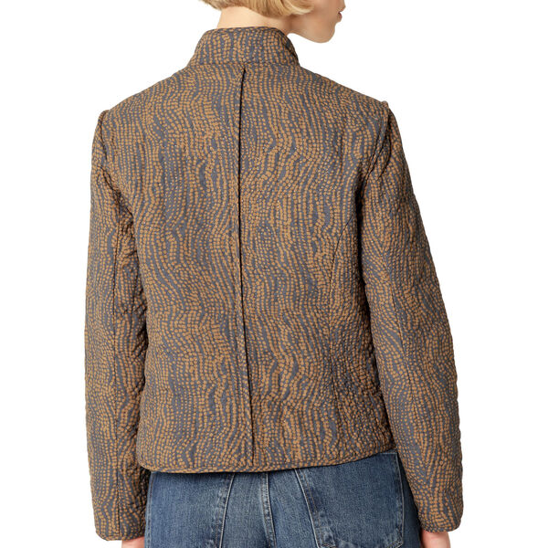 Short Quilted Jacket, beige dotted, Ilse Jacobsen Hornb&aelig;k