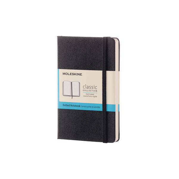 Classic Notebook prikkete sider, sort, Moleskine