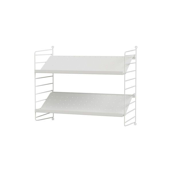 Hallway Bundle F, white/white, String Furniture