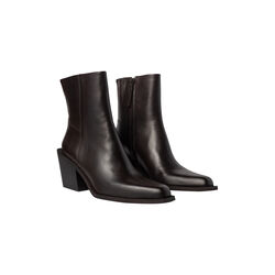 Jaxie støvel, dark brown, CAMILLA PIHL