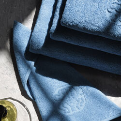 Damask Terry h&aring;ndkle, bright blue, Georg Jensen Damask