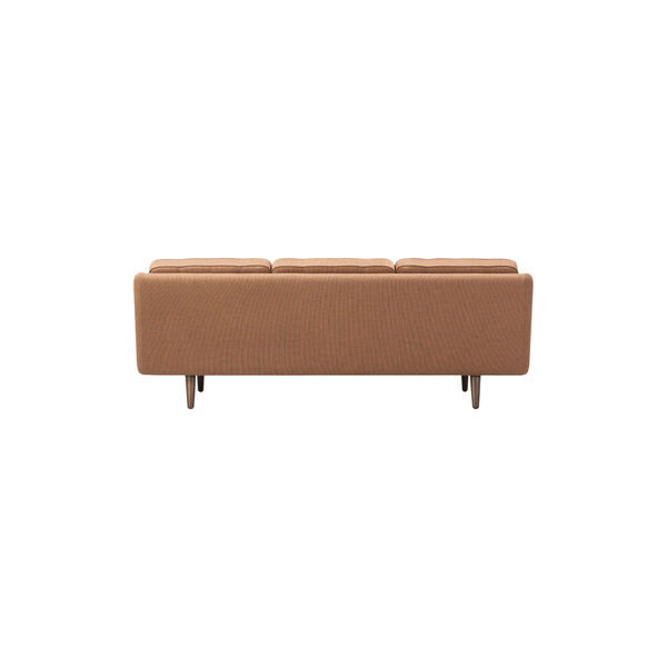 No. 1 2003 3-seter sofa, Re-wool 0568/r&oslash;kt eik, Fredericia Furniture