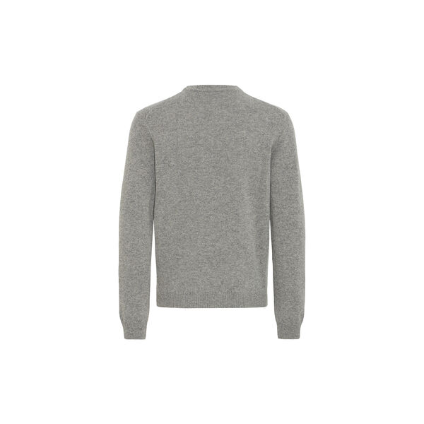 CFKARL Lambswool Polo Knit, silver mink melange CFKARL Lambswool Polo Knit, silver mink melange, Casual Friday