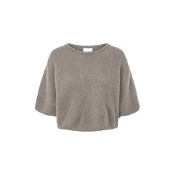 Josie Pullover 3/4 Short Sleeves, light taupe, Americandreams