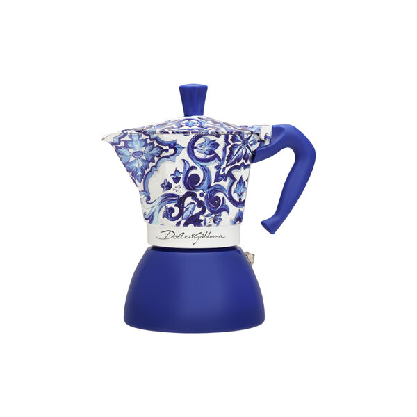 D&G Espressokoker 6-kp, blue, Bialetti