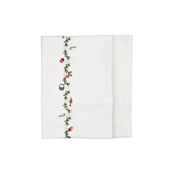 Juleduk, hvit, Langkilde & Søn