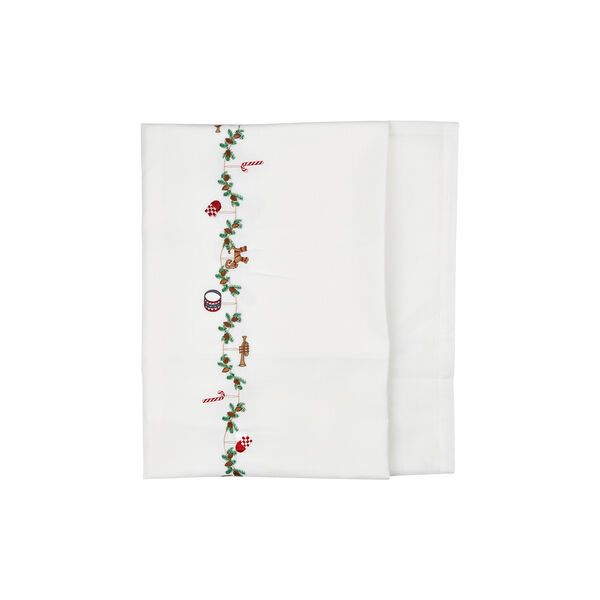 Juleduk, hvit, Langkilde & Søn