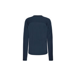 Cleaver Wool 175 Single constructed long sleeve t-shirt - RWS, total eclipse, KnowledgeCotton Apparel 