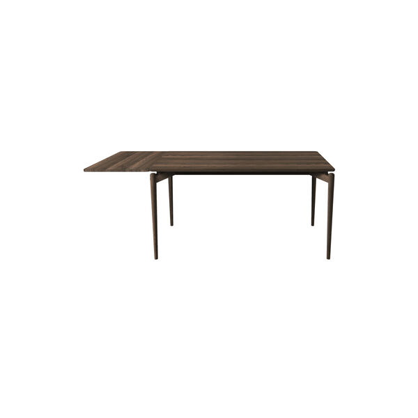 PURE Dining Table L140 incl. 1 Extension Leaf, smoked oak, Bruunmunch Furniture