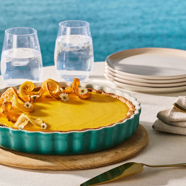 Heritage paiform stent&oslash;y, bleu riviera, Le Creuset