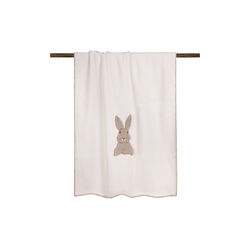 Baby Sweet Bunny Bamboo pledd, cream, Frati Home
