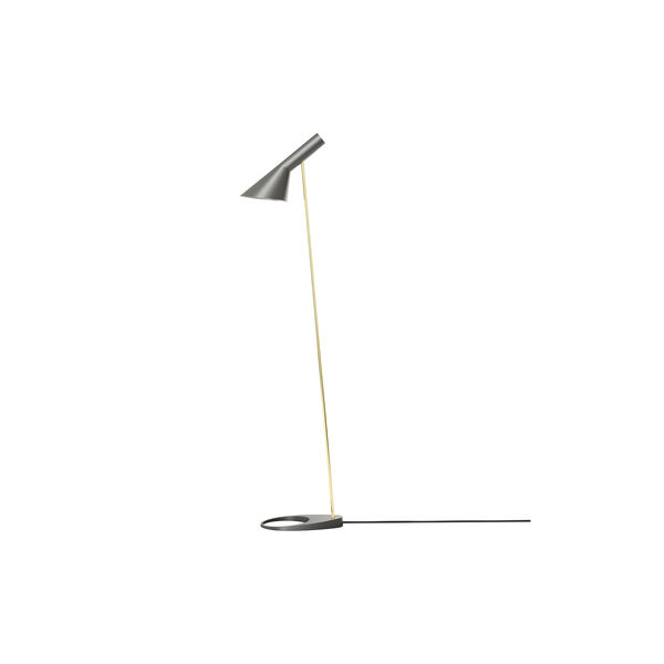 AJ gulvlampe, brass/warm grey, Louis Poulsen