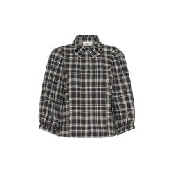 KBBelis Frosty Blouse, thunderstorm check, Karen by Simonsen