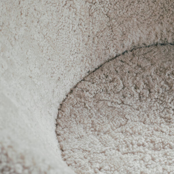 Ditzel loungestol, moonlight/oiled oak, Fredericia Furniture