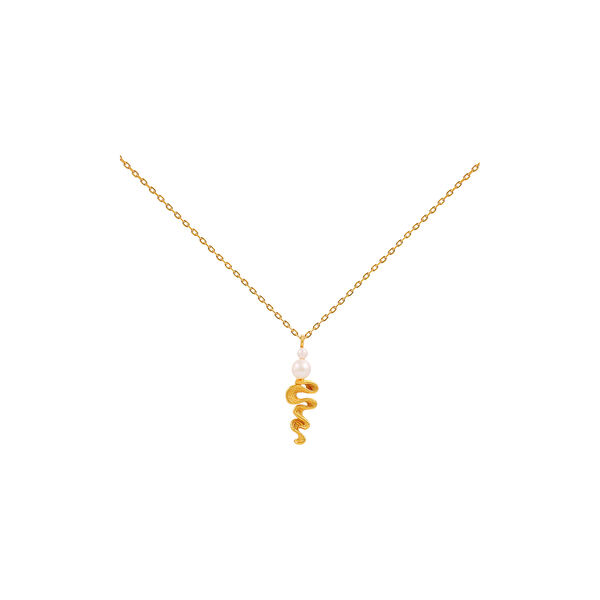 Hedda halskjede, gold, Hultquist Copenhagen