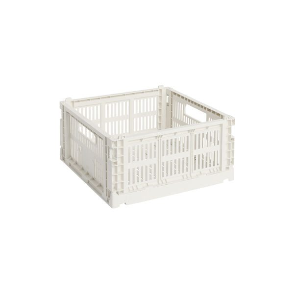 HAY Colour Crate Medium Square, off-white, HAY