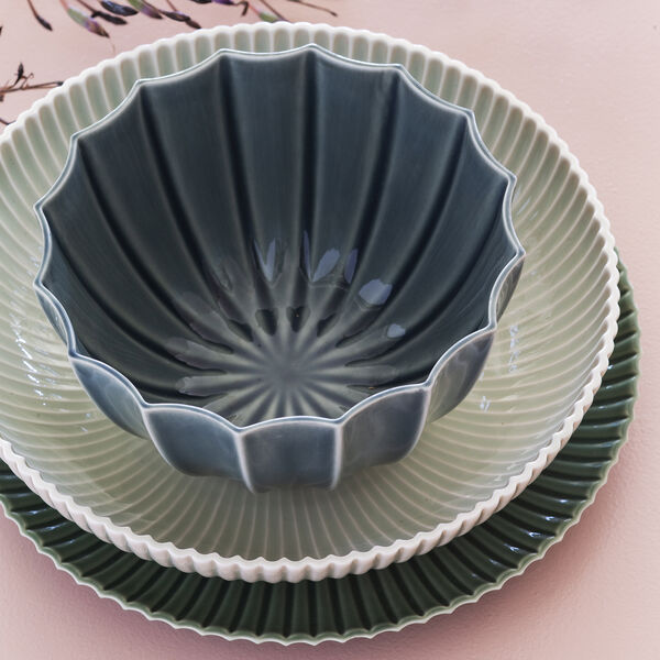 Samsurium middagstallerken &Oslash; 27 cm, green, Dottir Nordic Design