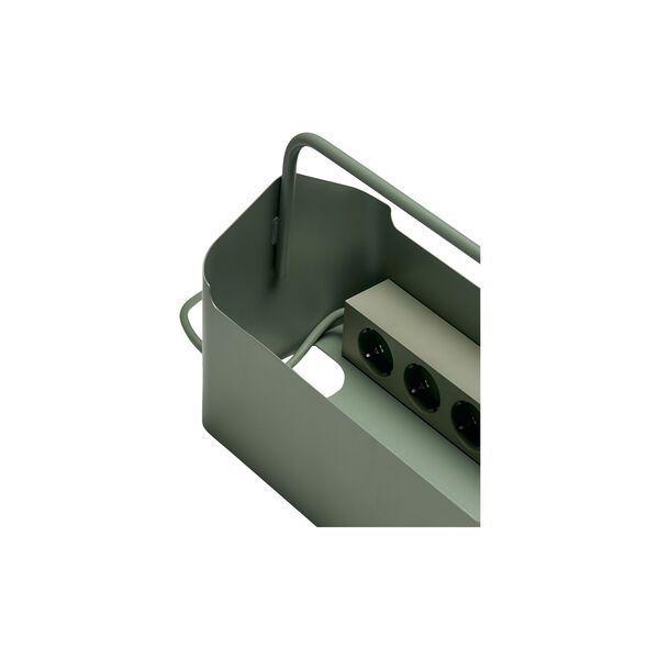 Cable Villa, mossy green, Pedestal