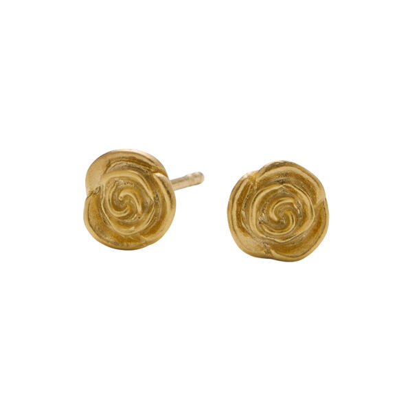 Rose &Oslash;restikker Small, forgylt, Pernille Corydon Jewellery