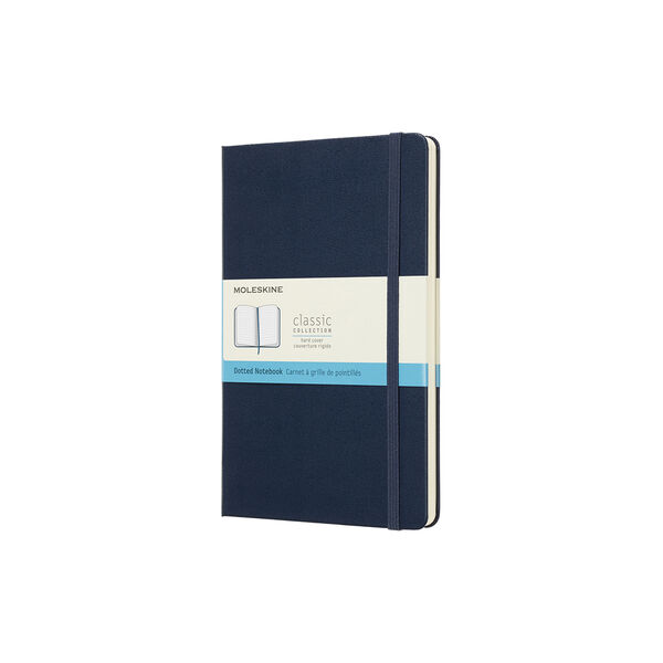 Classic Notebook Hard prikkete sider, safirblå Classic Notebook Hard prikkete sider, safirblå, Moleskine