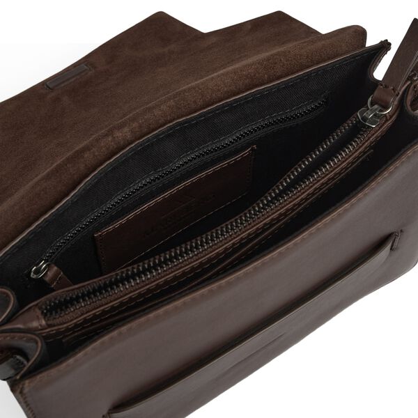 ArabellaMBG Crossb. Bag Ant.M, dark brown, Markberg
