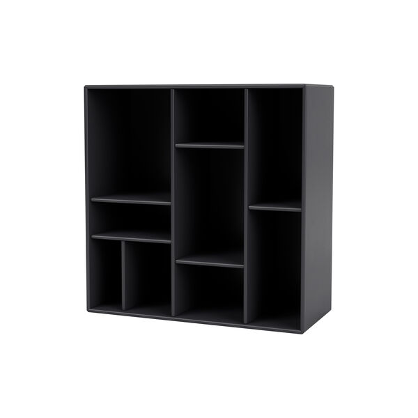 Display 1613 reol, 04 anthracite/black, Montana Furniture
