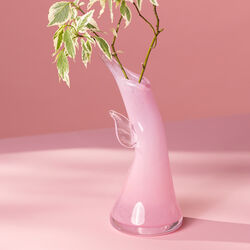 Rosa Sl&oslash;yfe vase Limited Edition 30 cm, pink, Magnor