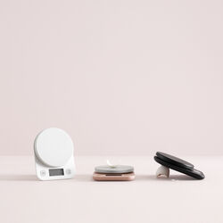 FOODIE kjøkkenvekt, black, RIG-TIG