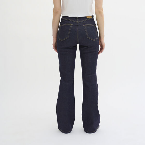 36 THE DEKOTA 148 HIGH BOOTCUT Y, dark blue un-wash, My Essential Wardrobe