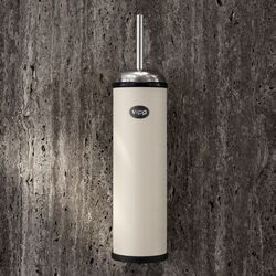 VIPP11W toalettb&oslash;rsteholder, vegg, beige, Vipp