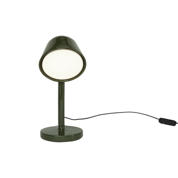 C&eacute;ramique Down Table Lamp, moss green, Flos