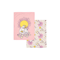 Mummi Kj&oslash;kken H&aring;ndkle sett 50x70 Kj&aelig;rester, Moomin Arabia