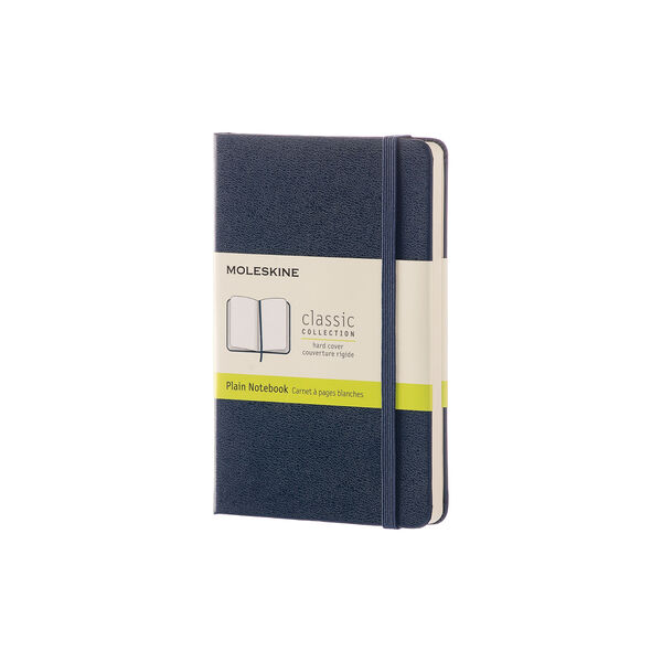 Classic Notebook blanke sider, safirblå Classic Notebook blanke sider, safirblå, Moleskine