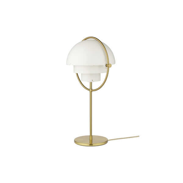 Multi-Lite Table Lamp, white semi matt/brass, GUBI