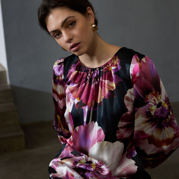 Pepmo dress, dark brown, PBO