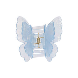 Butterfly H&aring;rklemme, cool blue, DARK department