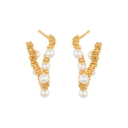 VENUS IMPOSTER EARRINGS GILDED, House of Vincent