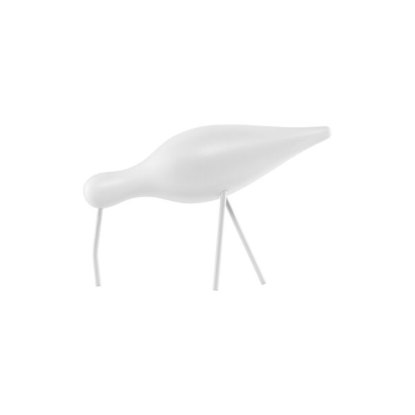 Shorebird large, white, Normann Copenhagen