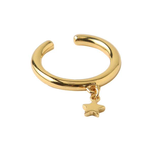 Star charm drop ear cuff, gull Star charm drop ear cuff, gull, Orelia
