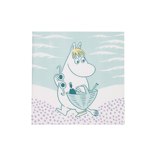 Mummi Stranddag papirserviett, Moomin Arabia