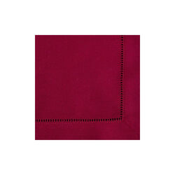 Serviett med hullsøm, rød, Langkilde & Søn