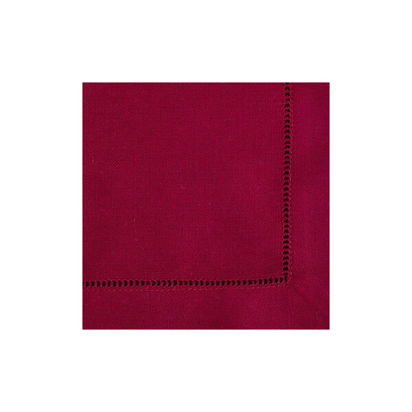 Serviett med hullsøm, rød, Langkilde & Søn