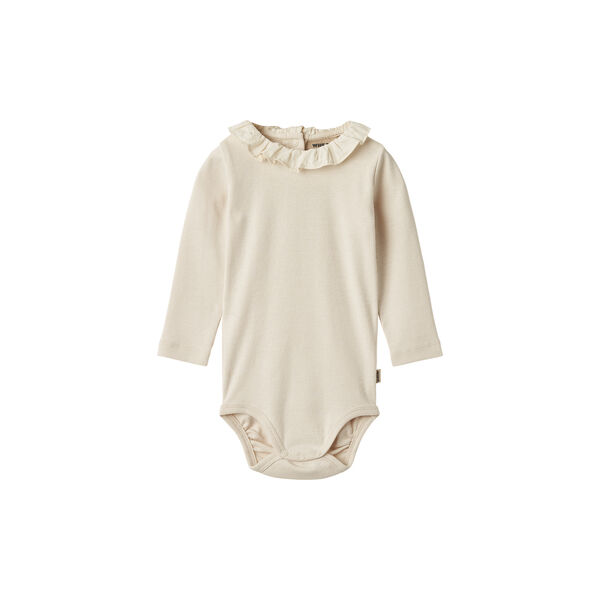 Body L/S Ena, 3129 eggshell, Wheat